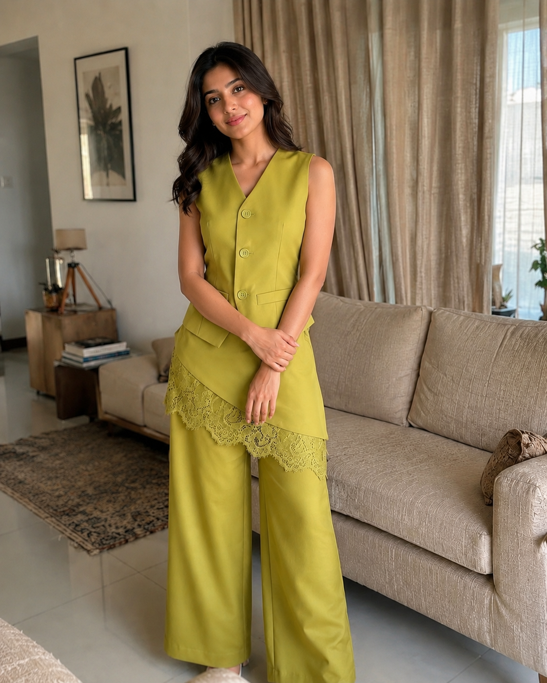 Olive Muse Co-Ord Set