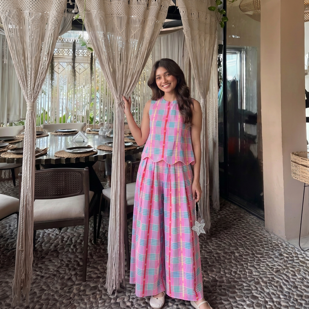 Sorbet Check Co-Ord Set