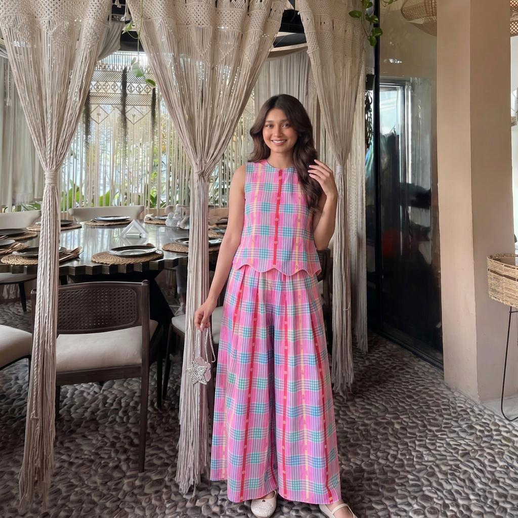 Sorbet Check Co-Ord Set