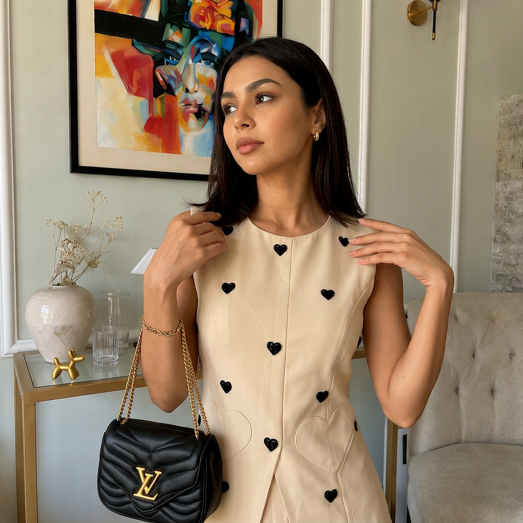 Mon Amour Pleated Co-Ord Set