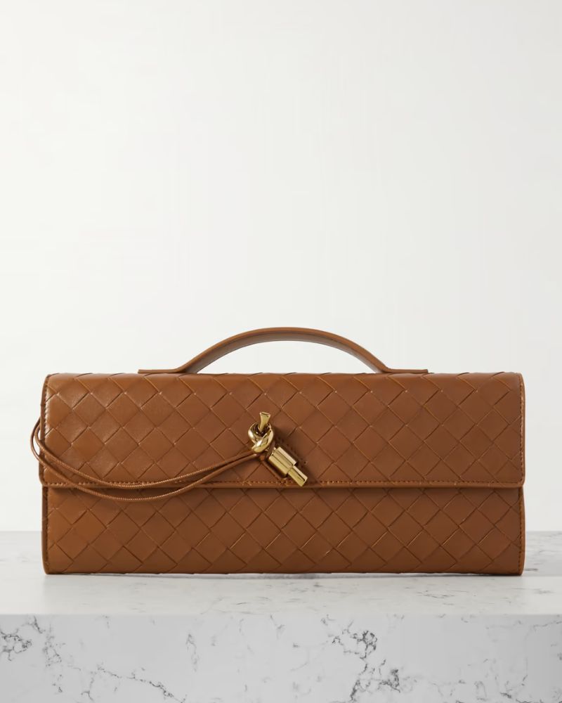 Faye Long Clutch in Pure Leather - Pine Drew Lifestyle