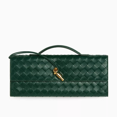 Faye Long Clutch in Pure Leather