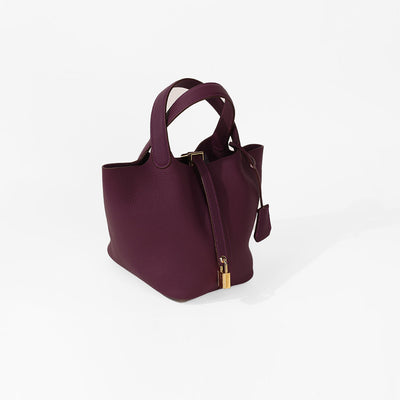 Raven Handbag in Pure Togo leather