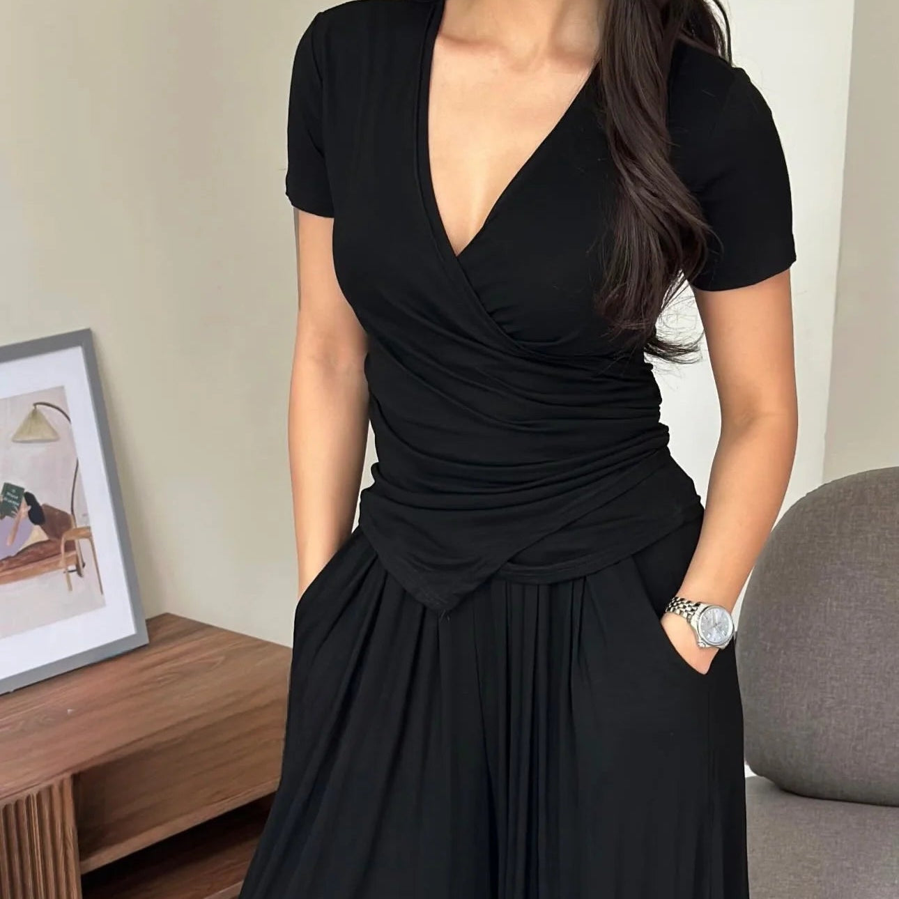 The Monaco Drape Co-Ord Set