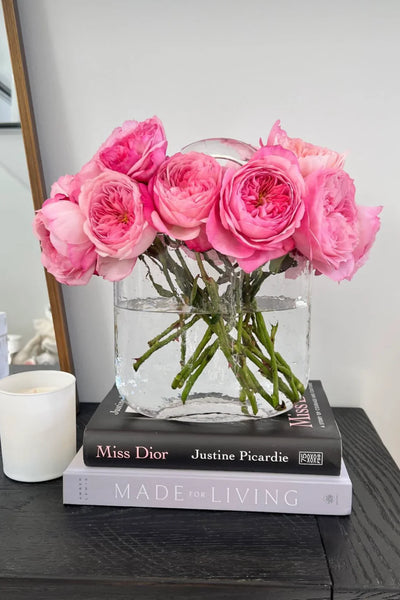 Olivia Glass Handbag Vase