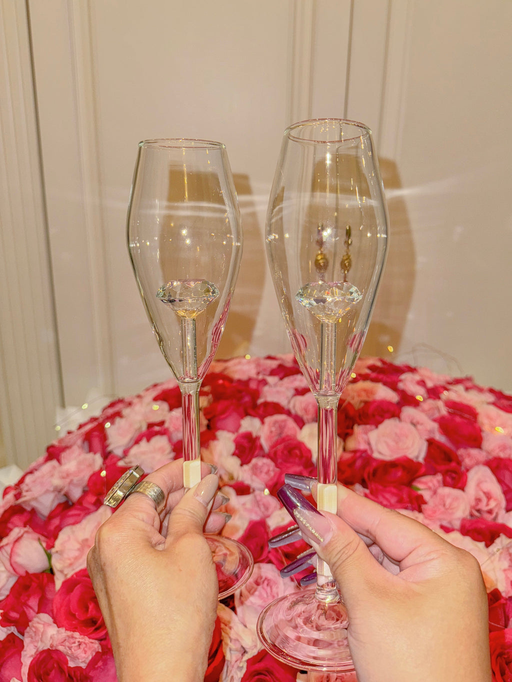 ‘100-Carat’ Diamond Champagne Flute