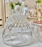Regalia Crystal Cutlery Holder with Complimentary 24 pcs of Cutlery