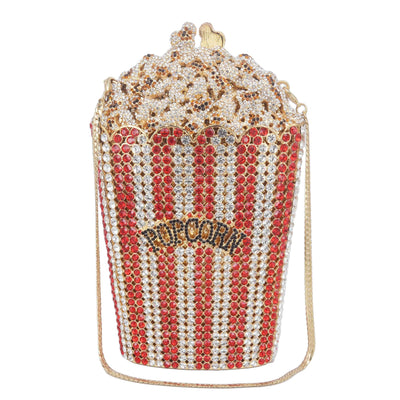 Crystal Kernels Popcorn Handbag