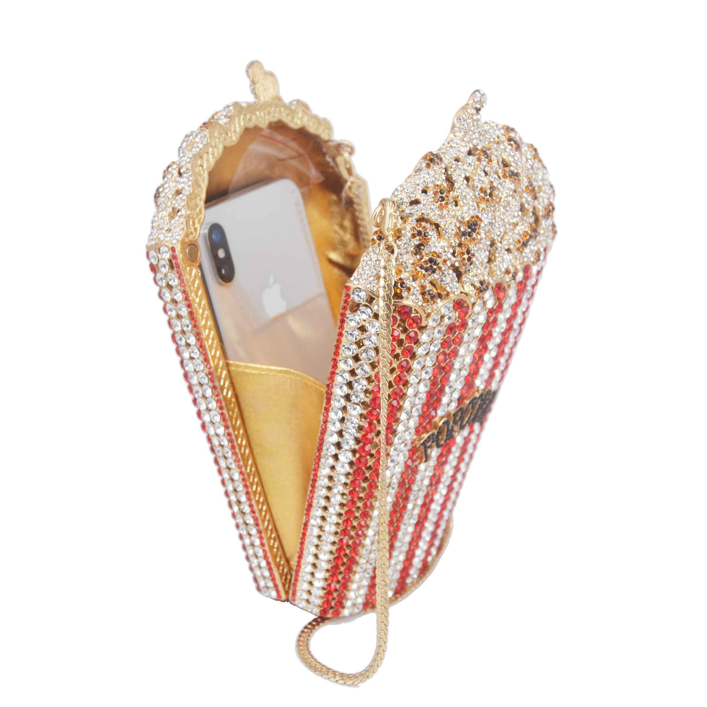 Crystal Kernels Popcorn Handbag