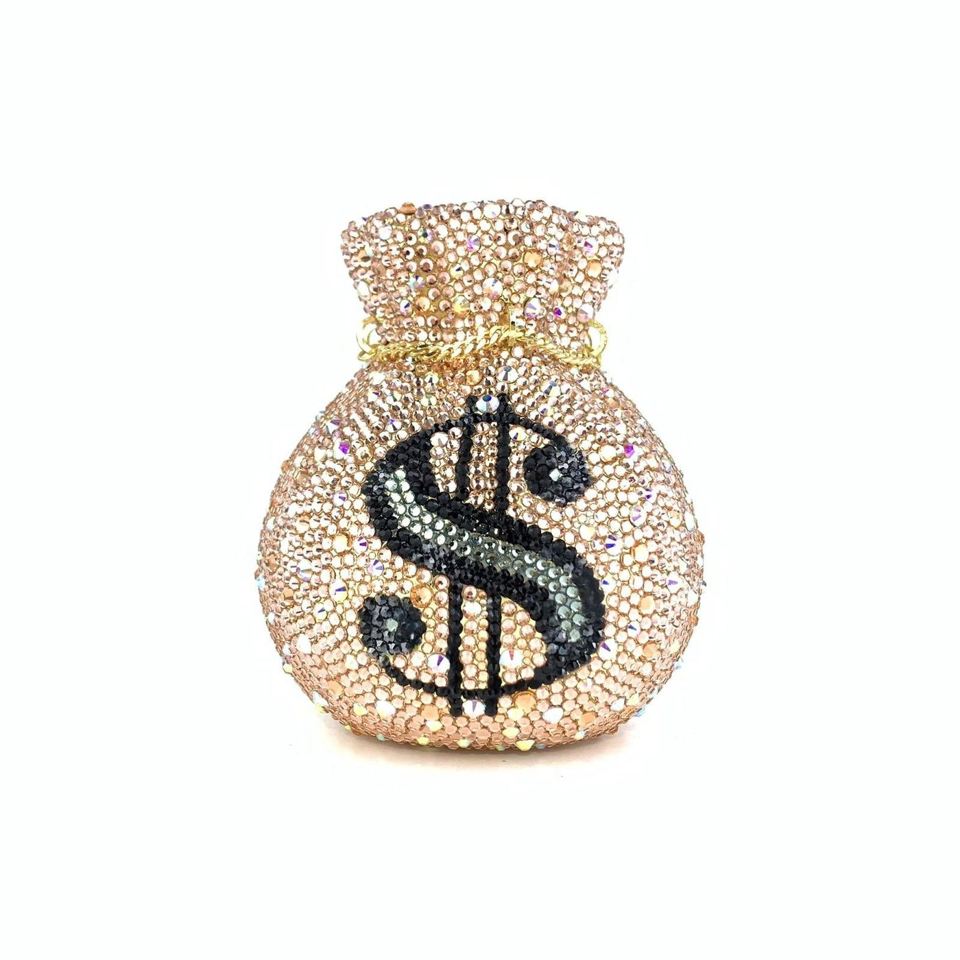 Crystal Money Clutch