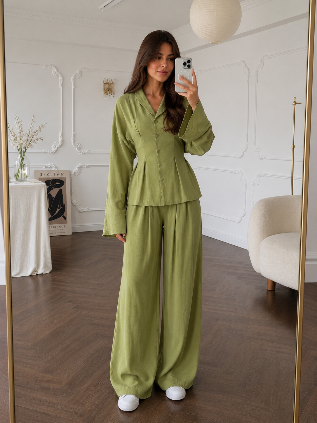 Luna Lounge Set – Olive
