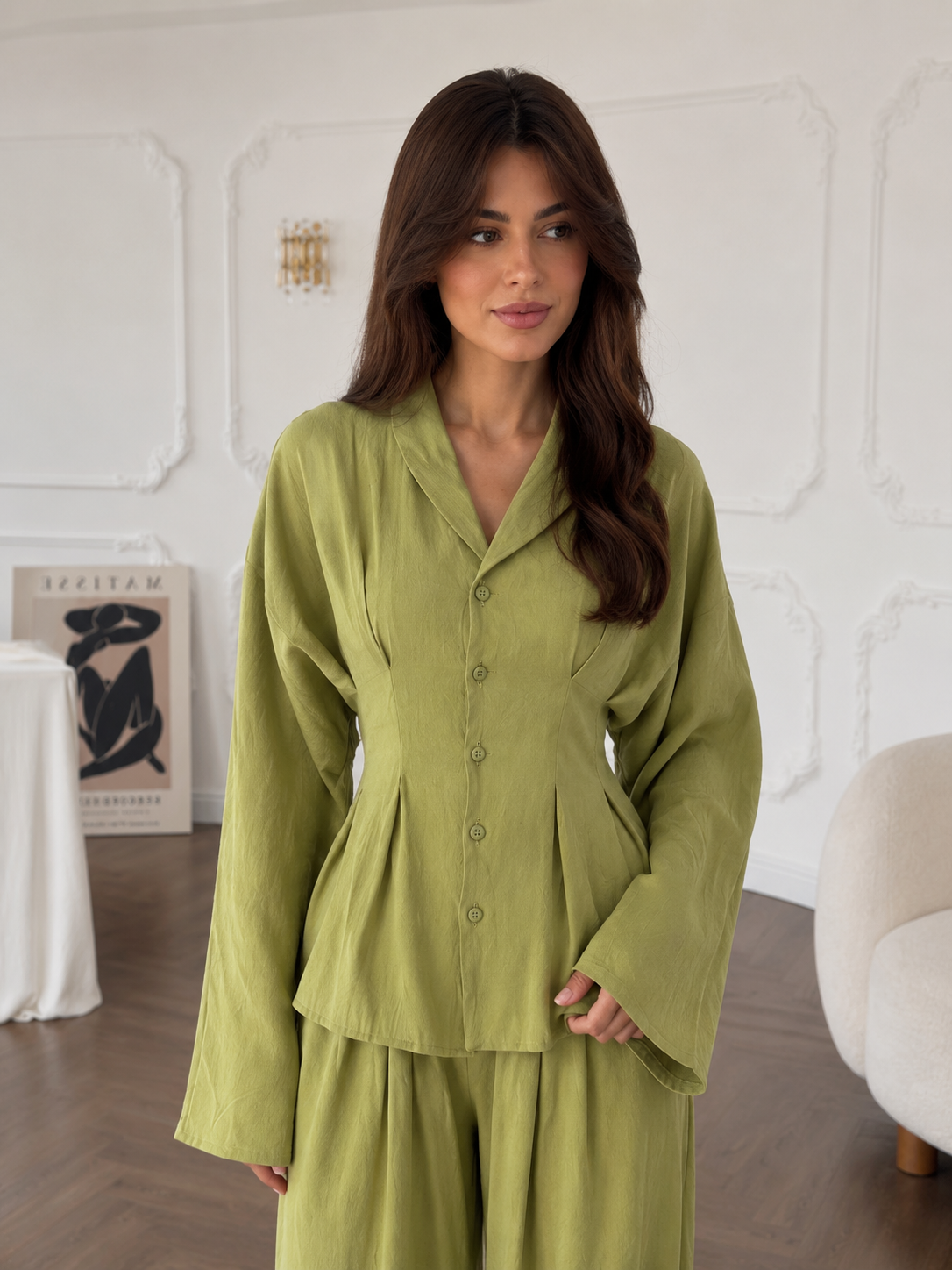 Luna Lounge Set – Olive