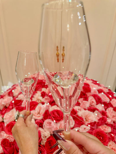 ‘100-Carat’ Diamond Champagne Flute
