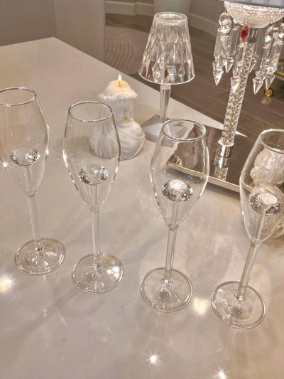‘100-Carat’ Diamond Champagne Flute