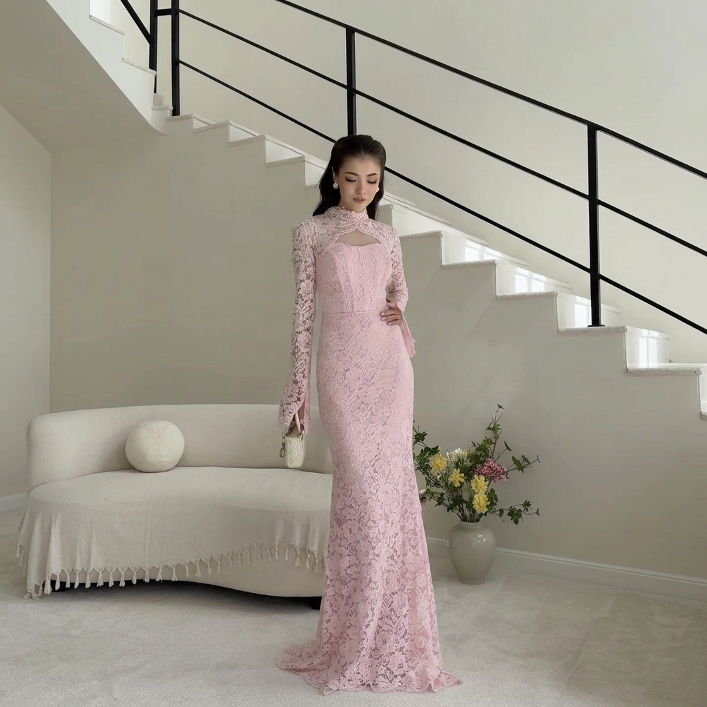 The Roséline Gown