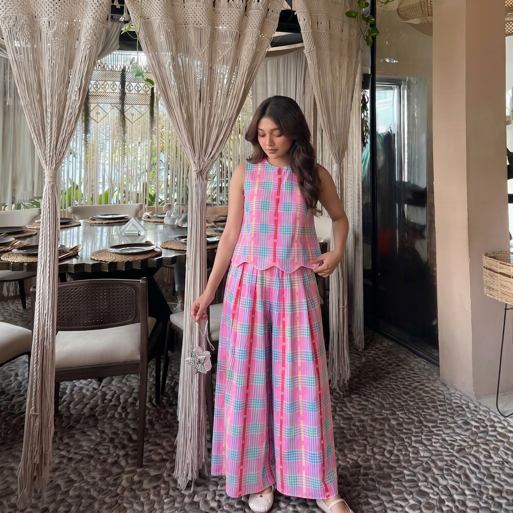 Sorbet Check Co-Ord Set