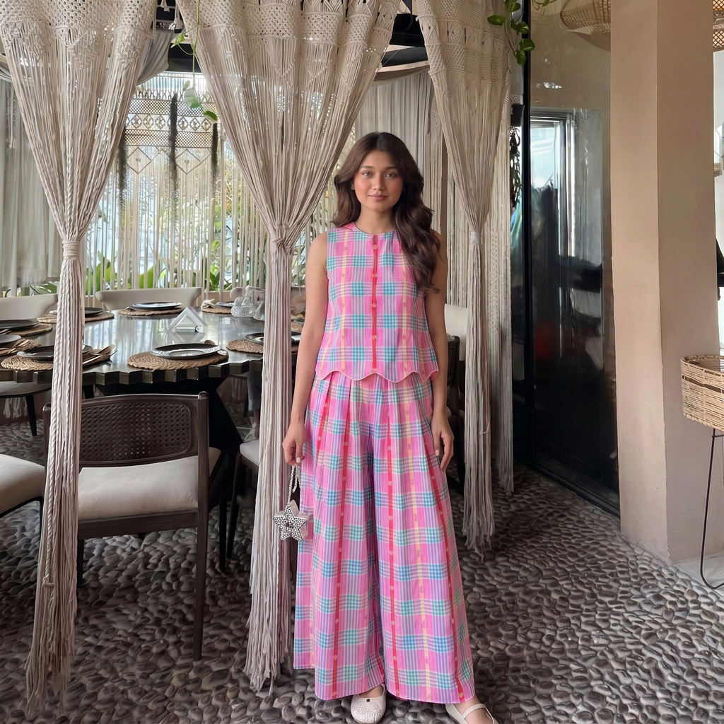 Sorbet Check Co-Ord Set