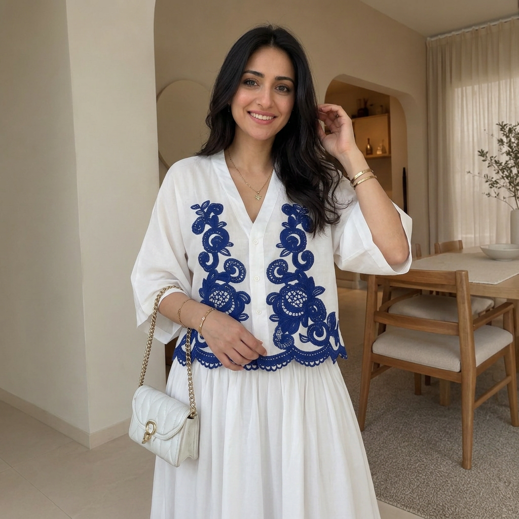 The Amalfi Set [TOP + SKIRT]